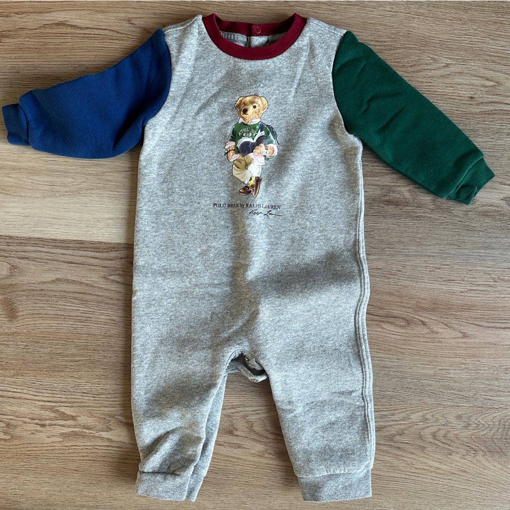 Ralph Lauren Polo Bear Fleece Coverall